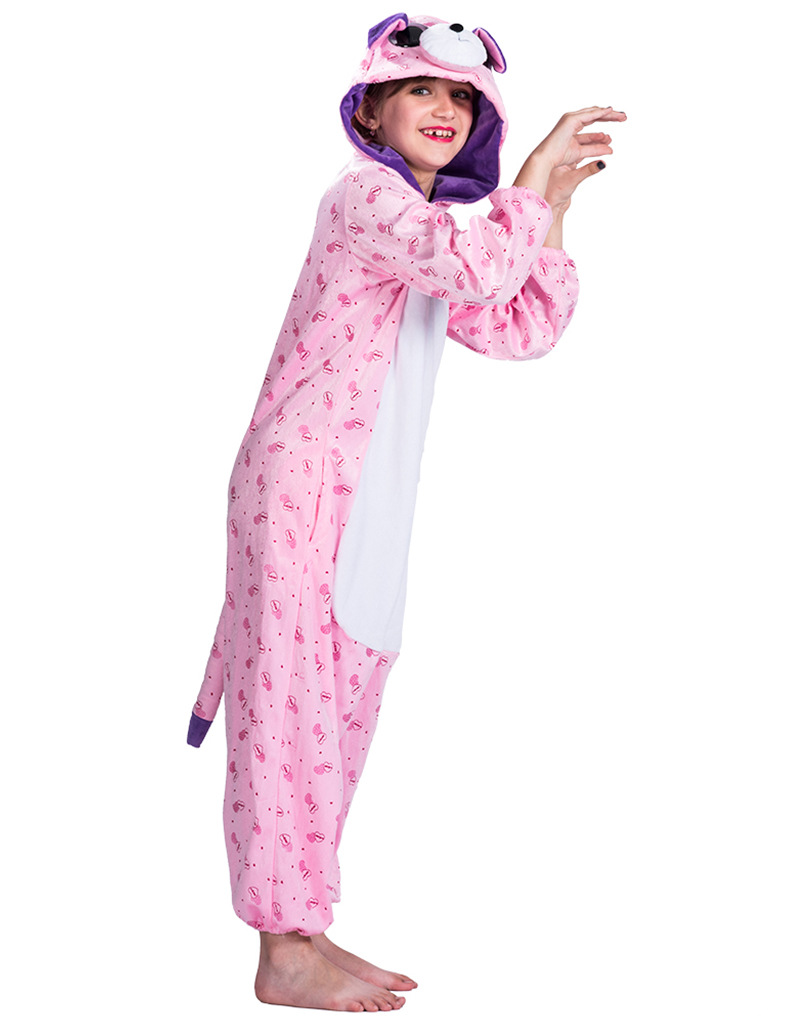 F68152 children animal pajamas